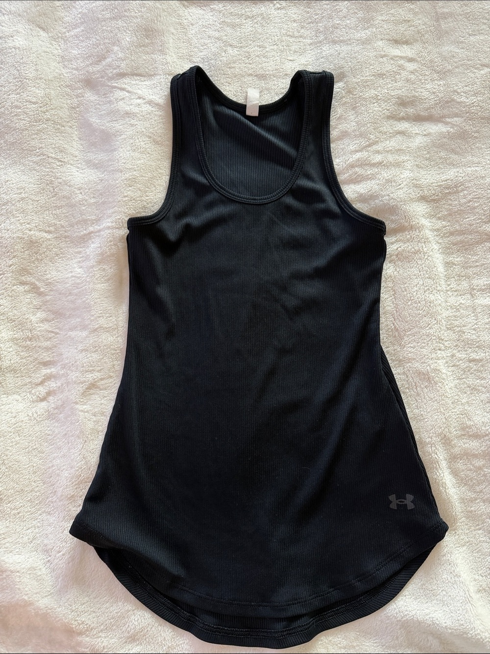 Under Armour Black Scoop Neck Racerback Tank